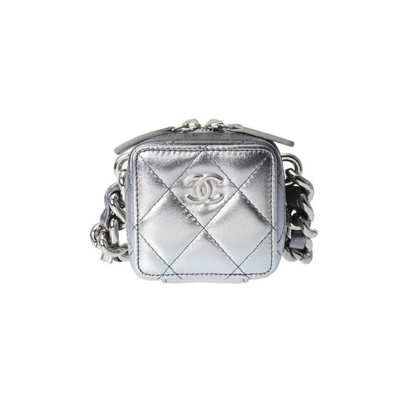 CHANEL Matrasse Silver shoulder bag 800000123803000 - Picture 1 of 9